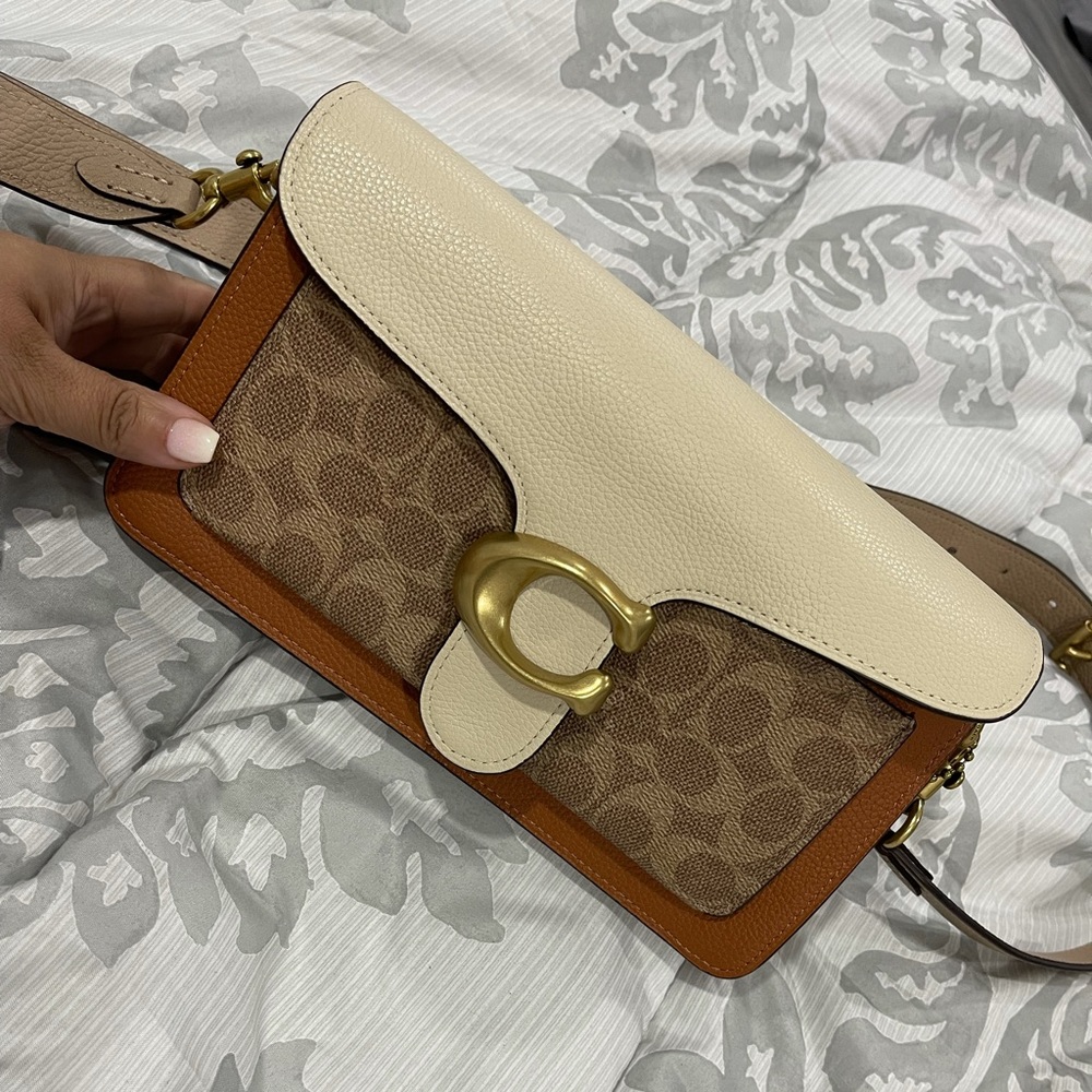 Coach Tabby Coated Canvas Shoulder bag